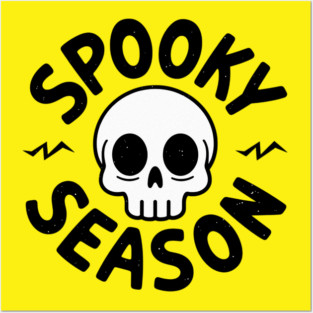 spooky-season Posters and Art