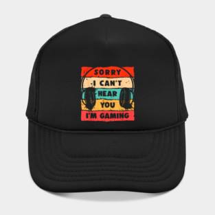 Funny Gamer, Teen Boys Video Game Design Hat