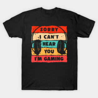 Funny Gamer, Teen Boys Video Game Design T-Shirt