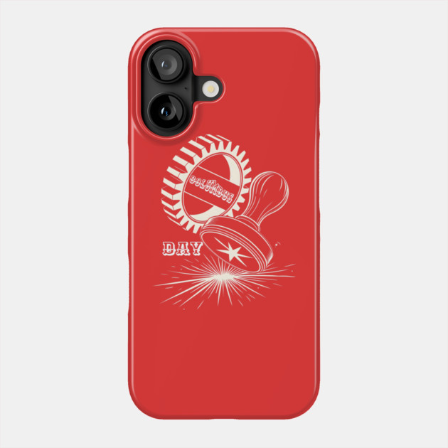 The U.S. Columbus day Phone Case by stitchloom