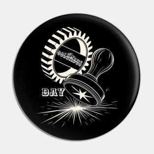 The U.S. Columbus day Pin
