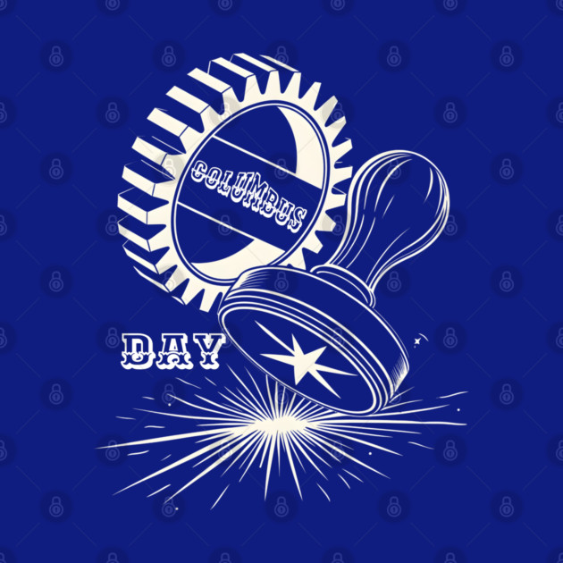 The U.S. Columbus day by stitchloom