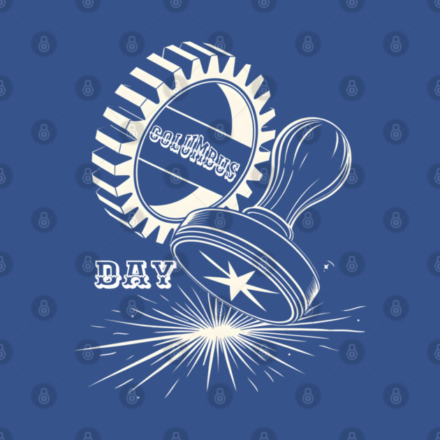 The U.S. Columbus day by stitchloom