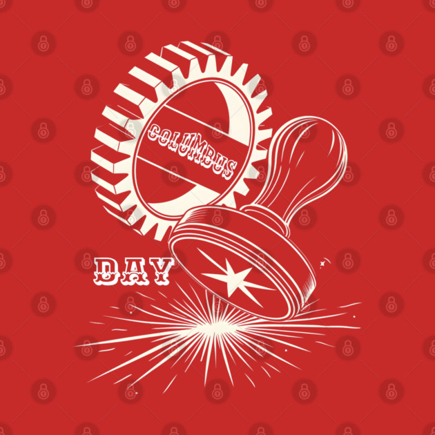 The U.S. Columbus day by stitchloom