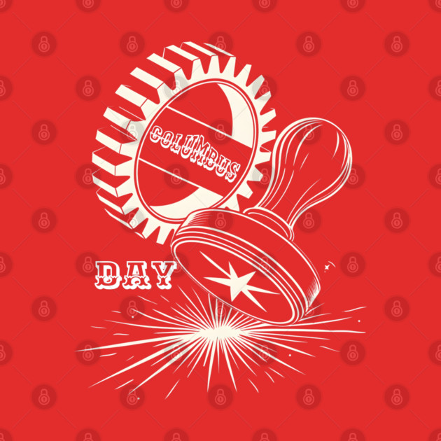 The U.S. Columbus day by stitchloom