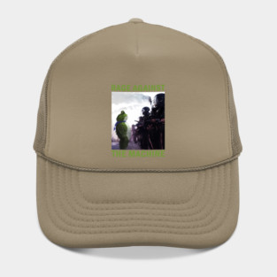 Frog RAGE AGAINST THE MACHINE Protest 2025 Hat
