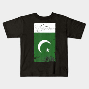 Pakistani Pride Travel Vacation Pakistan Flag Kids T-Shirt