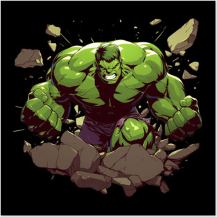 hulk Posters and Art