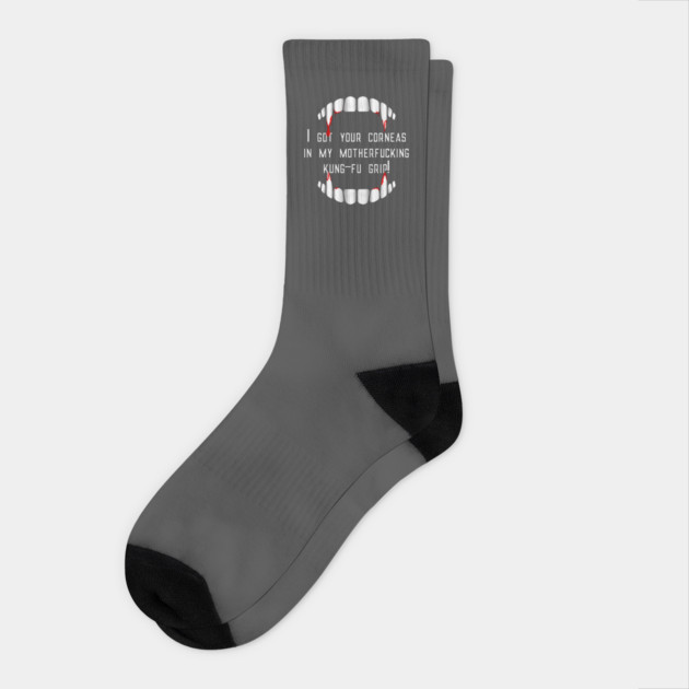 I got your corneas - Tee Socks by Rick Gualtieri