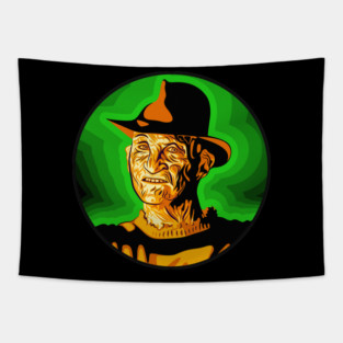Mod Pop Art Freddy Krueger Tapestry