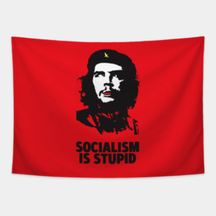 Socialism Is Stupid Tapestry