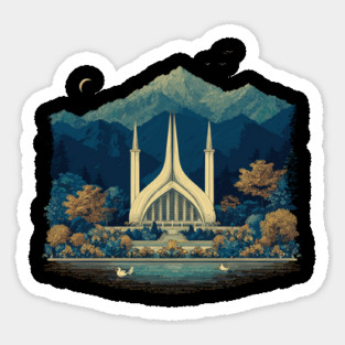 Pakistan cultural design 1 Sticker