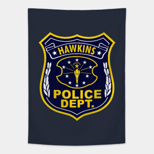 Hawkins Police Department Tapestry