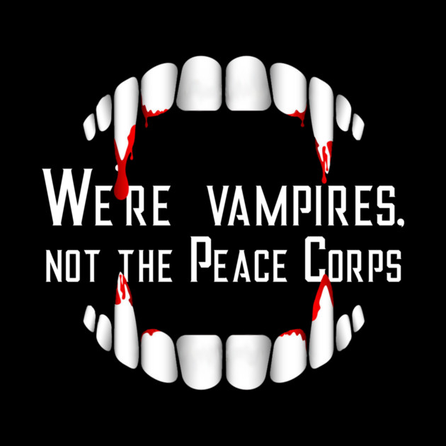 We're vampires - Tee by Rick Gualtieri