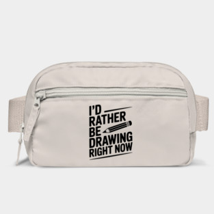 I’d Rather Be Drawing Right Now Bag