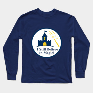 I Still Believe in Magic With Shooting Stars Long Sleeve T-Shirt