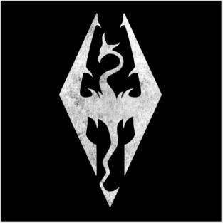 Distressed Dragonborn Posters and Art