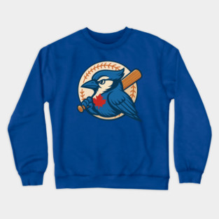 Toronto Blue Jays Baseball Crewneck Sweatshirt