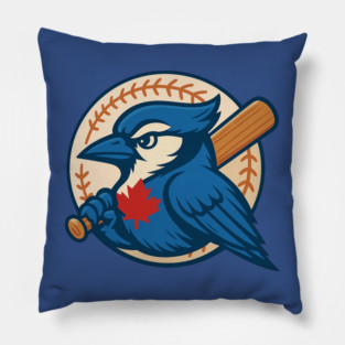 Toronto Blue Jays Baseball Pillow