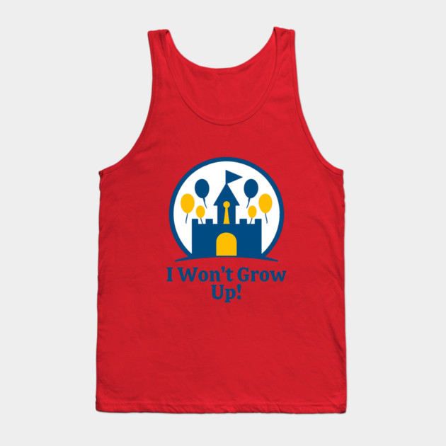 Castle, Balloons and Fun! Tank Top by Disney For Seniors