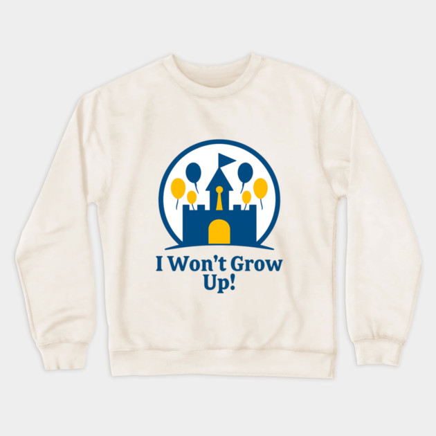 Castle, Balloons and Fun! Crewneck Sweatshirt by Disney For Seniors