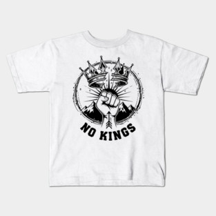 No Kings Kids T-Shirt
