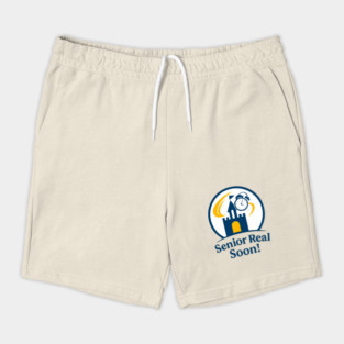 Senior Real Soon White Inside Circle Shorts