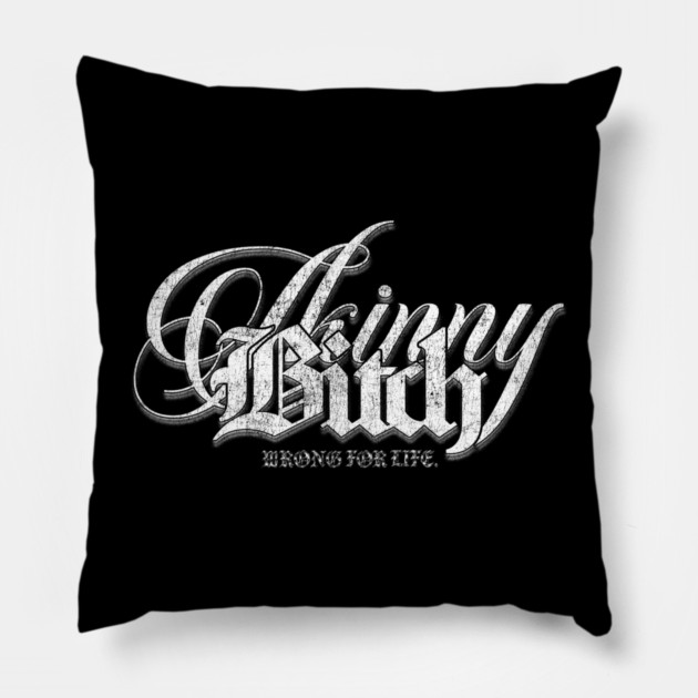 Skinny Energy Pillow by Wrongteeshirt