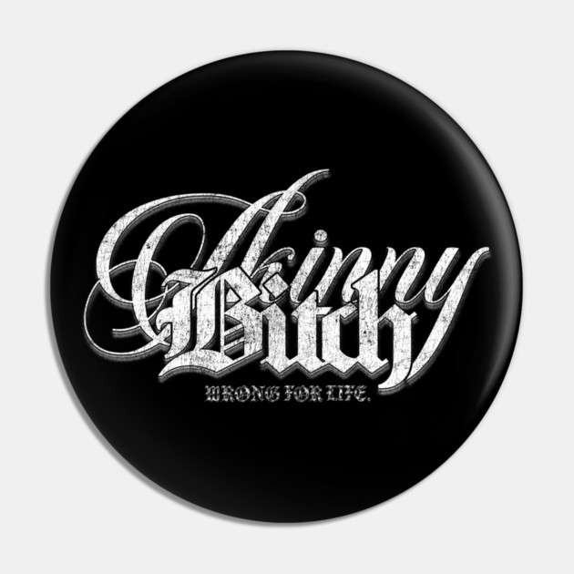 Skinny Energy Pin by Wrongteeshirt