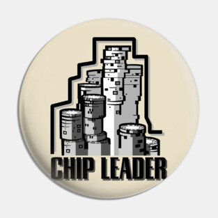 Poker Chip Leader Pin