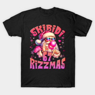 Xmas 67 Skibidi Six Seven Rizzmas T-Shirt
