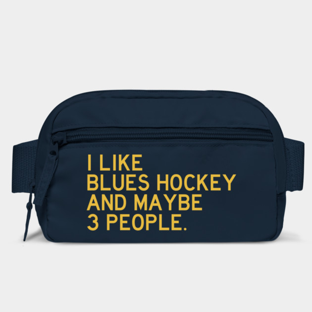 I like Blues Hockey... by Litehouse Tees