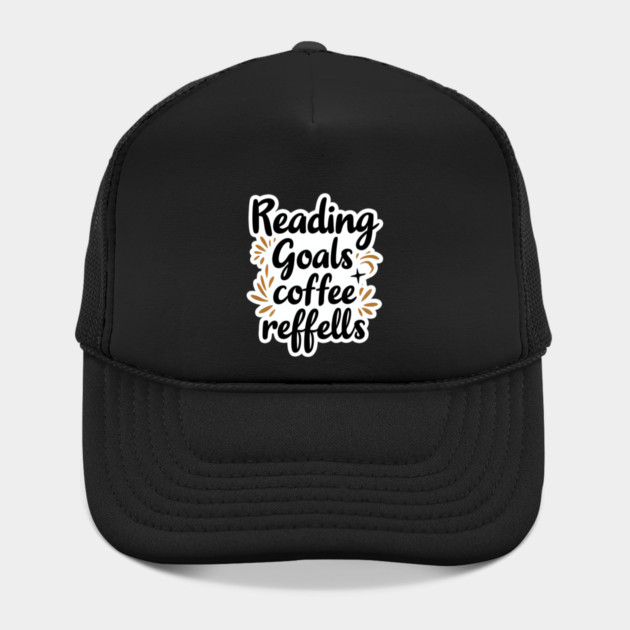 Reading Goals Coffee Refills books by SR8891