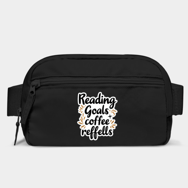 Reading Goals Coffee Refills books by SR8891