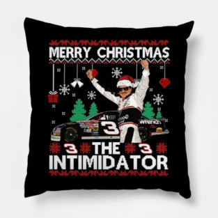 Merry Christmas The Intimidator Dale Earnhardt Vintage 90s Pillow