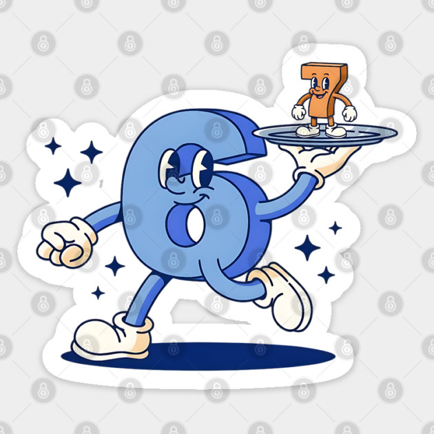 6-7 Meme Sticker by Cool Monkey Designs