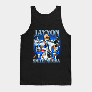 Vintage Jaxon Smith Njigba Seattle Seahawks Tank Top