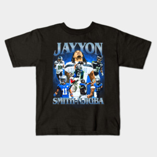 Vintage Jaxon Smith Njigba Seattle Seahawks Kids T-Shirt