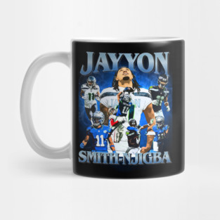 Vintage Jaxon Smith Njigba Seattle Seahawks Mug