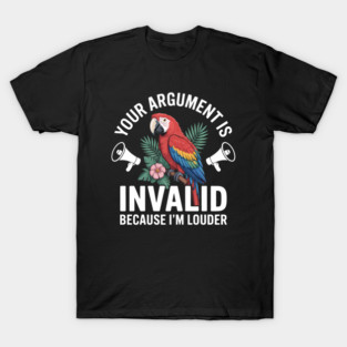I'm Louder Macaw Parrot Owner Macaw Lover T-Shirt