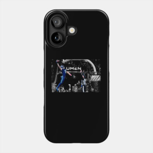 Jaxon Smith-Njigba Seattle Seahawks dunks on the goalpost crossbar Phone Case
