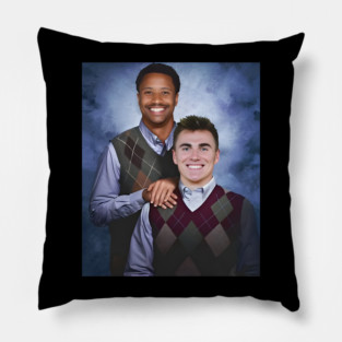 Bo Nix Courtland Sutton Step Brothers, Denver Broncos Football Pillow