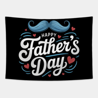 happy fathers day Tapestry