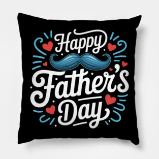 Happy Fathers Day Pillow