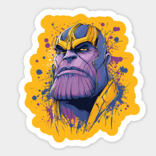 thanos Sticker