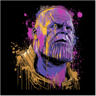 thanos Posters and Art