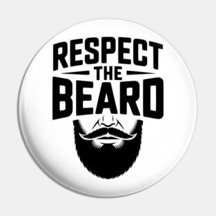 Respect the Beard Pin