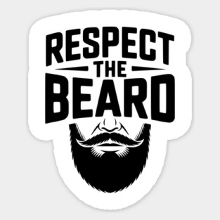 Respect the Beard Magnet