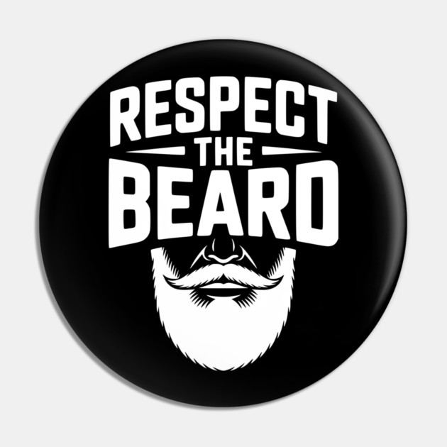Respect the Beard Pin by Frank Ring