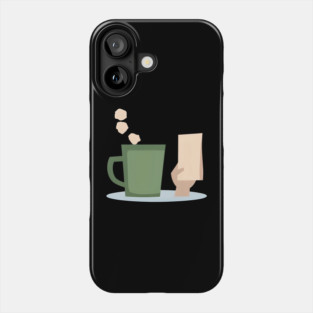 Bookmarks and Mugs books and coffee Phone Case